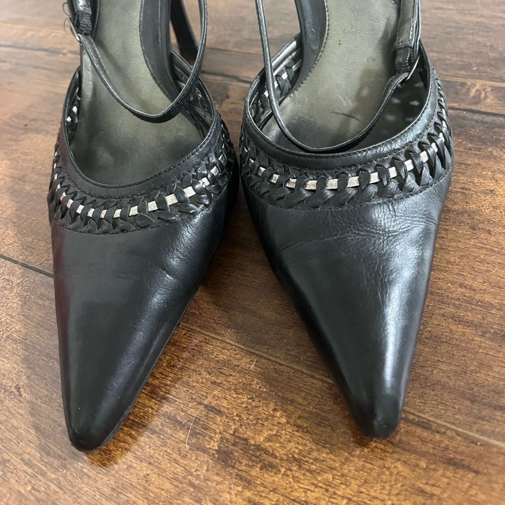 Alfani Leather Heels - Picture 2 of 7